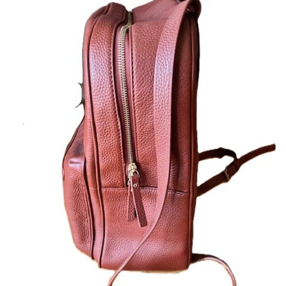 Kate Spade New York Chester Street Aveline Leather Backpack Port Brown main image 5